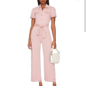 Super cute PAIGE denim jumpsuit. Worn once! 🩷